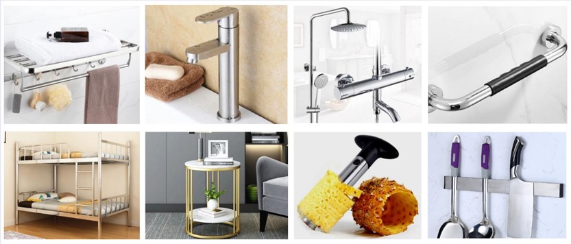 不銹鋼衛(wèi)浴管應用展示